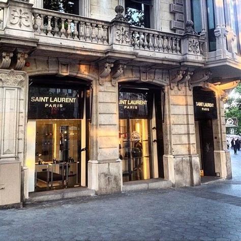 Saint Laurent, Barcelona, Spain .